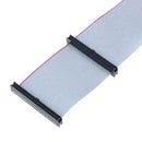 21.2*4.8cm IDE 44Pin Laptop Hard Drive Ribbon Male Cable to Port Dual Femal I4R5