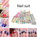 New Acrylic Powder Glitter Nail Brush False Finger Pump Nail Art Tools K GHQ
