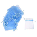 60 Organza Drawstring Jewelry Gift Bag Pouch Light Blue HOT T5B3