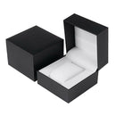 Plastic Wrist Watch Jewelry Display Box Storage Organizer Case with Pillow