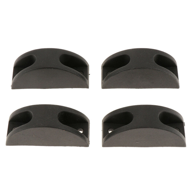 2 Pairs Plastic Stud Feet Footstand Replacement for Luggage/Bag High Quality