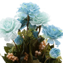 2 Pcs Artificial Peony Silk Flower Wedding Festival Home Decor Floral Decor