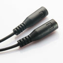3.5mm Stereo Audio Male to 2 Female Headphone Mic Y Splitter Cable Adapter