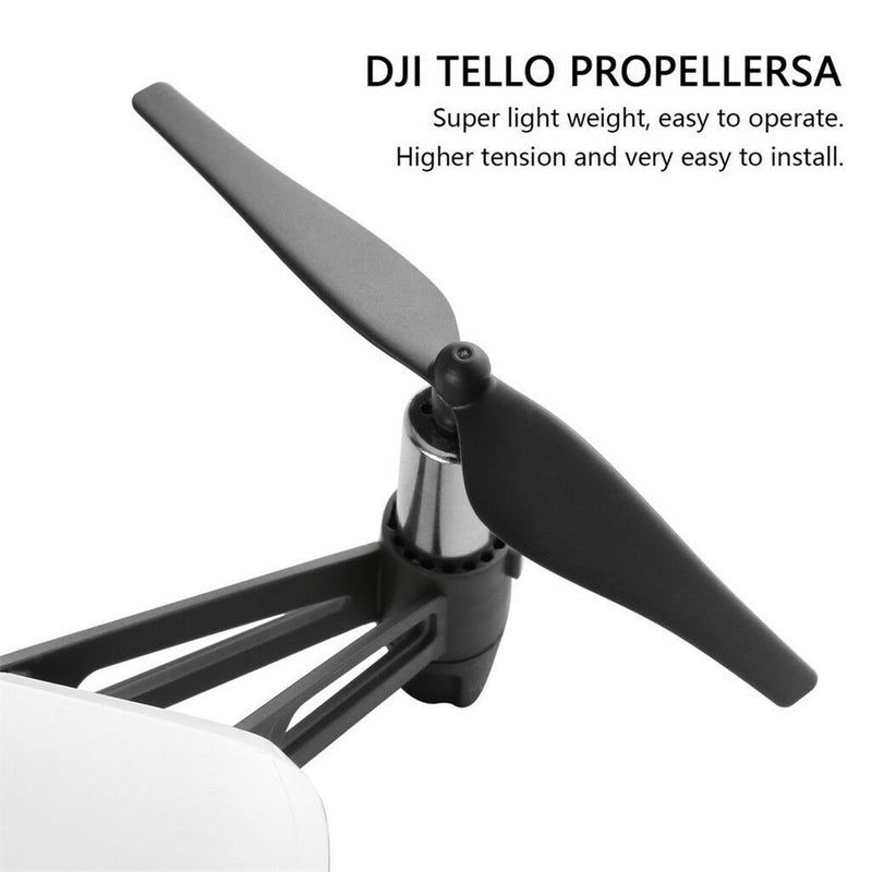4Pair Plastic Propeller Prop CW CCW for FPV DJI Tello Remote Control Drone