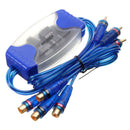 4-Channel Rca Audio Noise Filter Suppressor Ground Loop Isolator Car Stereo