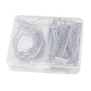 70 Pieces C Type and T Type Wig Weaving Needle Upholstery Sewing Tool