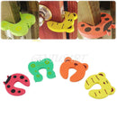 4pcs Set Child Baby Safety Cartoon Door Stop Card Jammer Stopper Clip Se RUD