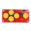 Analog Button for Arduino  Keyboard Electronic Block Simulate Five Key Module ME