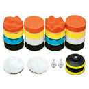 22pcs 3" Buffing Waxing Polishing Sponge Pads Kit Set For Car Pad Polisher K0Y9