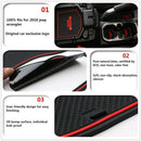 Non-Slip Gate Slot Mats Latex Door Pad Cup Mat for Jeep Wrangler Jl 2018 20