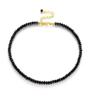 Black Mini Bead Necklace Fashion Women Choker Ladies Collar Chunky Party Jewelry