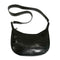 Women Retro Shoulder Bags Leather Money Purse Messenger Handbag (Black) A