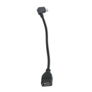 USB 2.0 female, male 90 degrees USB mini adapter 12 cm data cable