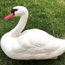 Lightweight Decoration Swan Sculpture Outdoor Garden Float On The Water Rockery