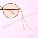 Simple Glasses Water Drop Chain Sunglasses Neck Strap Eyewear Accessories