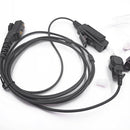 Air Tube Earpiece Headset Mic For Hytera HYT PD700 PD700G PD702