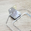 Hair Dryer Organizer Acrylic Barbershop Beauty Room Hair Dryer Shelf 9 x 9.5 x