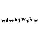 Cats Wall Stickers Art Decals Mural Decor Home Room DIY Decoration P9S5