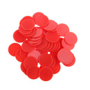 Pack of 200 Blank Poker Chips Bingo Tokens for Party Casino Game Supplies 0.98 x
