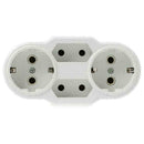Portable Power Socket Plug 1 to 4 Ports, EU Plug Conversion, Outdoor Power R3Y7