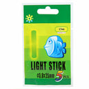 50Pcs 3*25mm Fluorescent Chemical Glow Sticks Green Lightstick for Fishing A