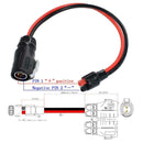 Copper 30A Plug To LP-20 Connector Connector LP-20 Female Plug Adapter 10AWG