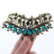 2pcs Metal Hair  Clip Hairpin Rhinestone Retro Gift