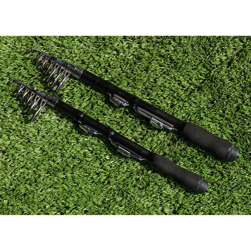 1.0m Collapsible Fishing Rod Freshwater Saltwater Telescopic Spinning Pole Tool