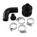 Aluminum Line Change Air Filter Exhaust Hose Vent Reroute Kit Filting for Dodge