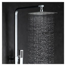 8"Large Square Chrome Plated Water Rain Fall Bathroom Overhead Shower Head