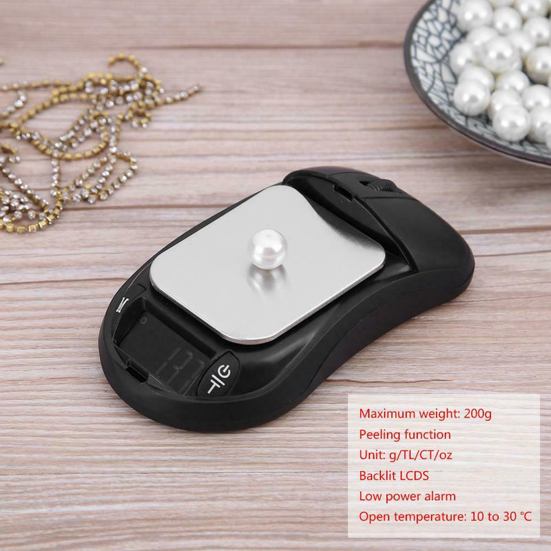 Portable LCD Display Mouse Scale Digital High Precision Jewelry Scale Tools A