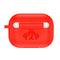 Silicone Charging Case Protective Cover with Carabiner for AirPods Pro Headset