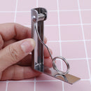 2pcs stainless steel tablecloth clip clamp holder spring design forpartypicnicQ2