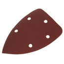 10Pcs Triple-cornered Hook and Loop 60 80 120 Grit Sanding Kit Sandpaper Sa