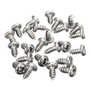 200Pcs M3 Stainless Steel Screws Kits High Strength Self-Tapping Screws Ass