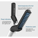 Quick Beard Straightener Multifunctional Hair Comb Curling Curler Show Cap