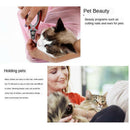 Size_M Black Pet Grooming Apron Workwear Work Clothes for Dog Beauticians