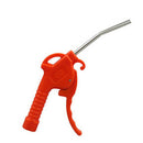 12pcs Air Blow Gun Red Plastic Handle Angled Bent Nozzle Air Duster Blow  XIS