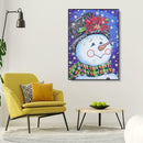 5D DIY Special Shaped Diamond Painting Snowman Embroidery Mosaic Craft Kit