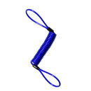 Motorcycle Security Alarm Disc Lock Spring Blue Reminder Cable 150cm Hot