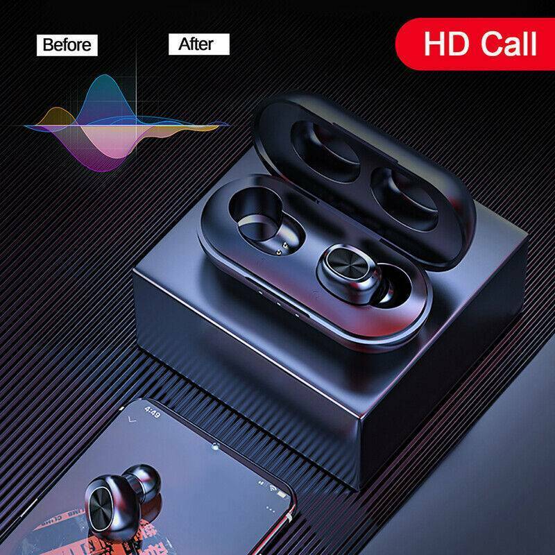 Earbuds Bluetooth 5.0 Headset TWS Wireless Earphone Hi-Fi Stereo Headphones