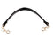 4Pieces Women Girls Bag PU Leather Short Bag Strap Replacement Purse Handle