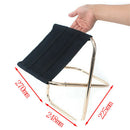 1 Pcs Portable Folding Chair Outdoor Camping Fishing Picnic Beach BBQ SeatSA3C