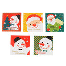 6 Card+6Envelope /set Cartoon Christmas Greeting Card Santa Claus Xmas PostcarME
