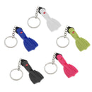 Novelty Mini Diving Fins Key Chain Holder Dive Flipper Keyring Bag Tag Black