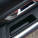 2pcs For Mustang 2015 ABS Car Interior Door Storage Box Containers Hol V5X5