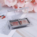 2 Grids pots empty magnetic eyeshadow pigment aluminum palette tin pans makeu H+