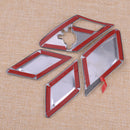 fit for VW Golf 7 MK7 2014 2015 Handle 4pcs Stripe Cover Trim Door Chrome Hf