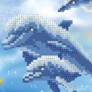 5D Diamond Sea World Painting DIY Embroidery Cross Stitch Bedroom Decor