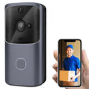 1X(720P Wifi Smart Night-Vision Wireless Security Doorbell With App,Smart V